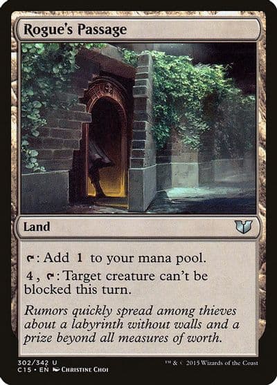 Rogues Passage Commander 2015 Magic card