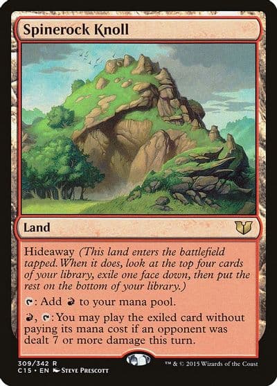 Spinerock Knoll Commander 2015 Magic card