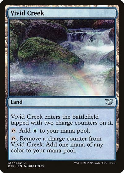 Vivid Creek Commander 2015 Magic card