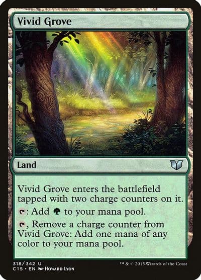 Vivid Grove Commander 2015 Magic card