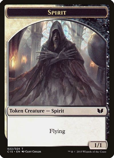 Spirit 022 Angel Double Sided Token Commander 2015 Magic card