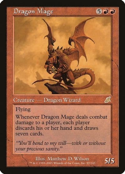 Dragon Mage Scourge Magic card
