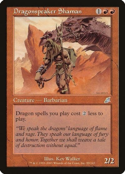 Dragonspeaker Shaman Scourge Magic card