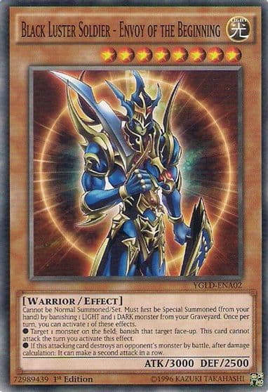 Black Luster Soldier Envoy of the Beginning King of Games: Yugi's Legendary Decks Yu-Gi-Oh! card