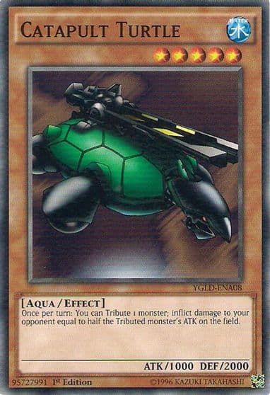 Catapult Turtle King of Games: Yugi's Legendary Decks Yu-Gi-Oh! card