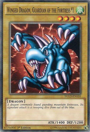 Winged Dragon Guardian of the Fortress 1 King of Games: Yugi's Legendary Decks Yu-Gi-Oh! card