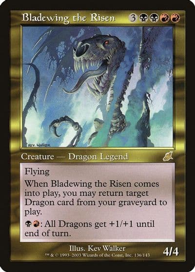 Bladewing the Risen Scourge Magic card