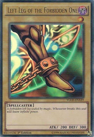 Left Leg of the Forbidden One King of Games: Yugi's Legendary Decks Yu-Gi-Oh! card