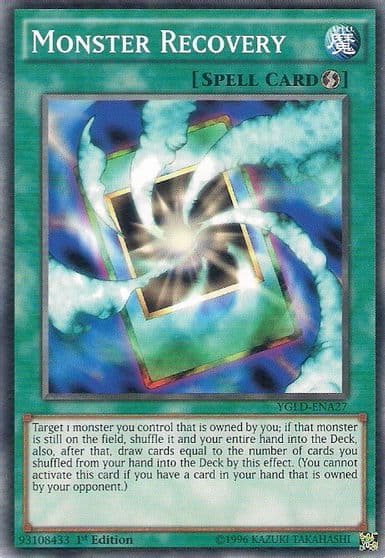 Monster Recovery A King of Games: Yugi's Legendary Decks Yu-Gi-Oh! card
