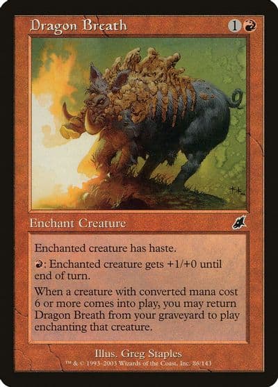 Dragon Breath Scourge Magic card