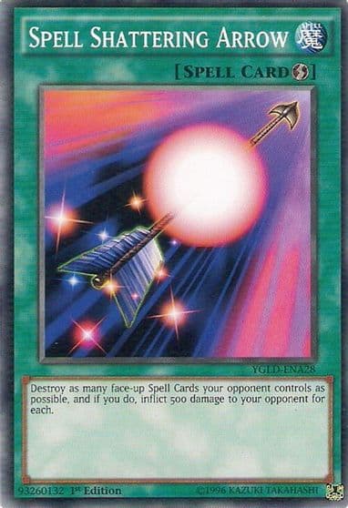 Spell Shattering Arrow King of Games: Yugi's Legendary Decks Yu-Gi-Oh! card