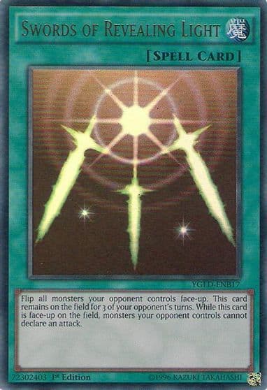 Swords of Revealing Light B King of Games: Yugi's Legendary Decks Yu-Gi-Oh! card