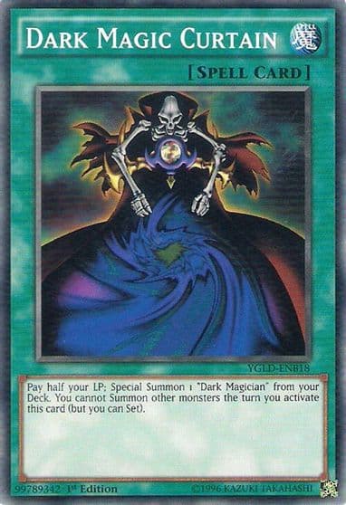 Dark Magic Curtain King of Games: Yugi's Legendary Decks Yu-Gi-Oh! card