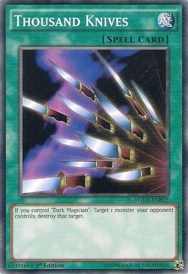 Thousand Knives King of Games: Yugi's Legendary Decks Yu-Gi-Oh! card