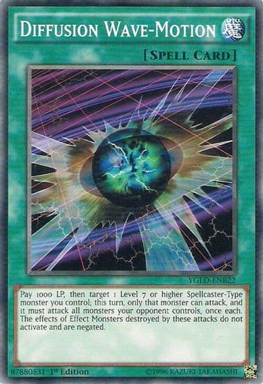 Diffusion Wave Motion King of Games: Yugi's Legendary Decks Yu-Gi-Oh! card