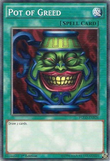 Pot of Greed King of Games: Yugi's Legendary Decks Yu-Gi-Oh! card