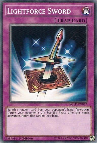 Lightforce Sword King of Games: Yugi's Legendary Decks Yu-Gi-Oh! card