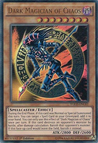 Dark Magician of Chaos King of Games: Yugi's Legendary Decks Yu-Gi-Oh! card