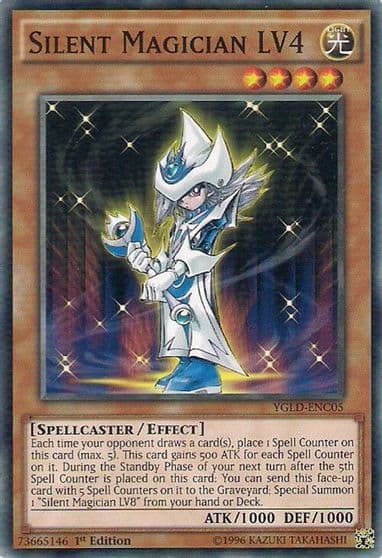 Silent Magician LV4 King of Games: Yugi's Legendary Decks Yu-Gi-Oh! card
