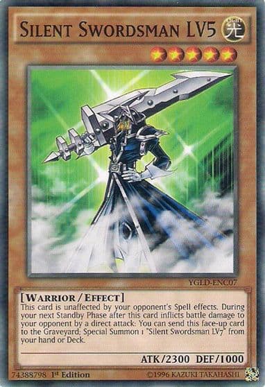 Silent Swordsman LV5 King of Games: Yugi's Legendary Decks Yu-Gi-Oh! card