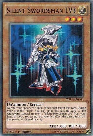 Silent Swordsman LV3 King of Games: Yugi's Legendary Decks Yu-Gi-Oh! card