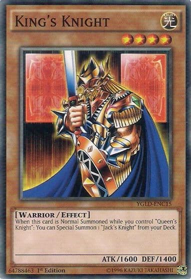 Kings Knight C King of Games: Yugi's Legendary Decks Yu-Gi-Oh! card