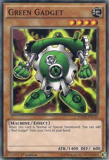 Green Gadget King of Games: Yugi's Legendary Decks Yu-Gi-Oh! card