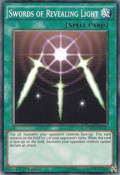 Swords of Revealing Light C King of Games: Yugi's Legendary Decks Yu-Gi-Oh! card
