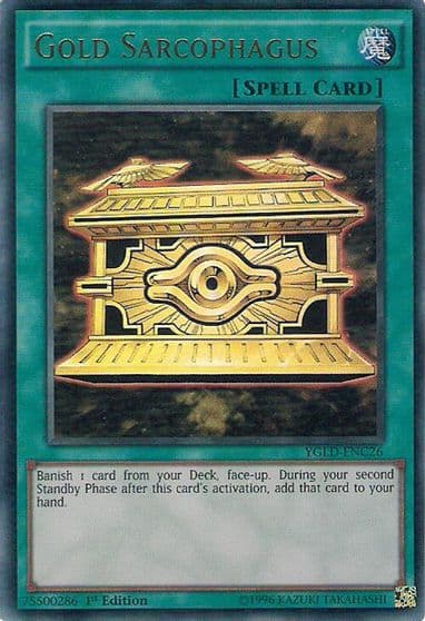 Gold Sarcophagus King of Games: Yugi's Legendary Decks Yu-Gi-Oh! card
