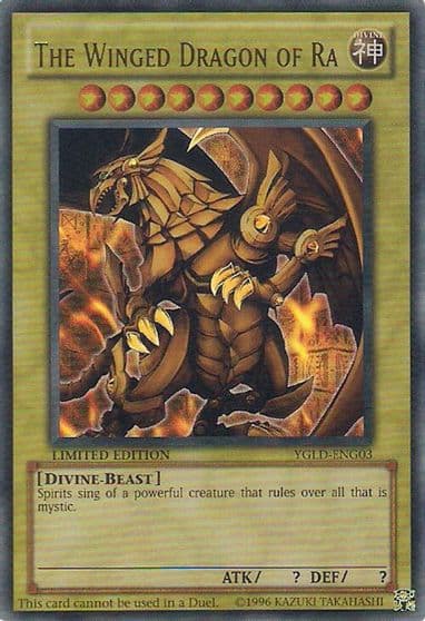 The Winged Dragon of Ra King of Games: Yugi's Legendary Decks Yu-Gi-Oh! card