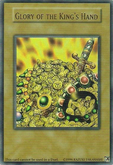 Glory of the Kings Hand King of Games: Yugi's Legendary Decks Yu-Gi-Oh! card