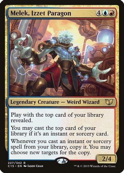 Melek Izzet Paragon Commander 2015 Magic card