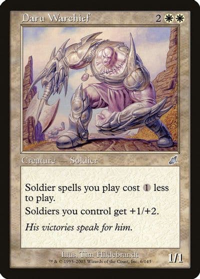 Daru Warchief Scourge Magic card