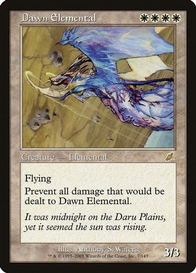 Dawn Elemental Scourge Magic card