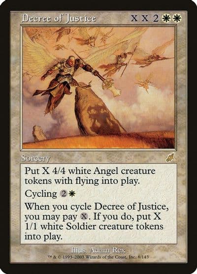 Decree of Justice Scourge Magic card