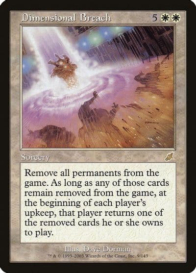 Dimensional Breach Scourge Magic card