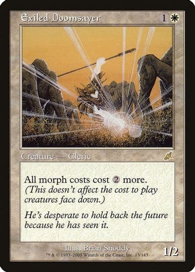 Exiled Doomsayer Scourge Magic card