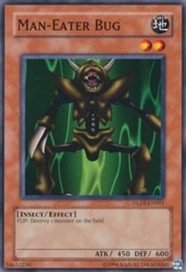 Man Eater Bug Duelist League Demo 2010 Yu-Gi-Oh! card