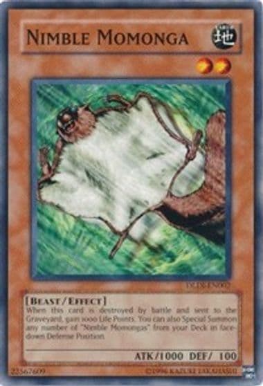 Nimble Momonga Duelist League Demo 2010 Yu-Gi-Oh! card