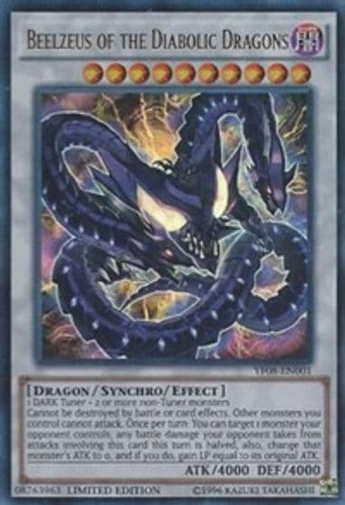 Beelzeus of the Diabolic Dragons Yu-Gi-Oh! 5D's Manga Promotional Cards Yu-Gi-Oh! card