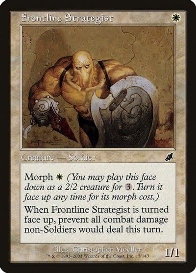 Frontline Strategist Scourge Magic card