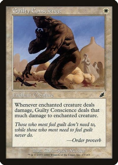 Guilty Conscience Scourge Magic card
