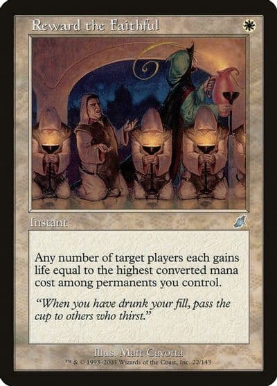 Reward the Faithful Scourge Magic card