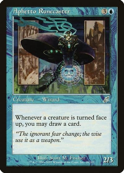 Aphetto Runecaster Scourge Magic card