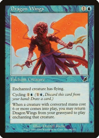 Dragon Wings Scourge Magic card