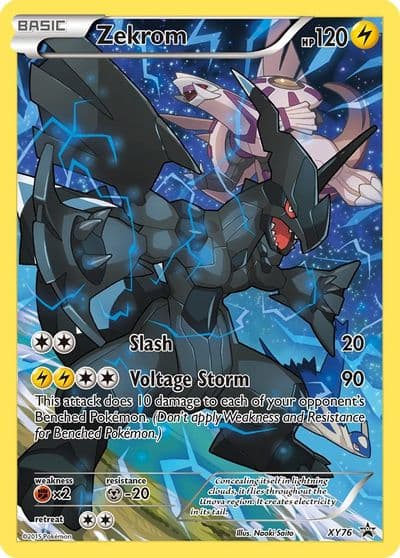 Zekrom (Full Art Promo) XY Promos Pokemon card