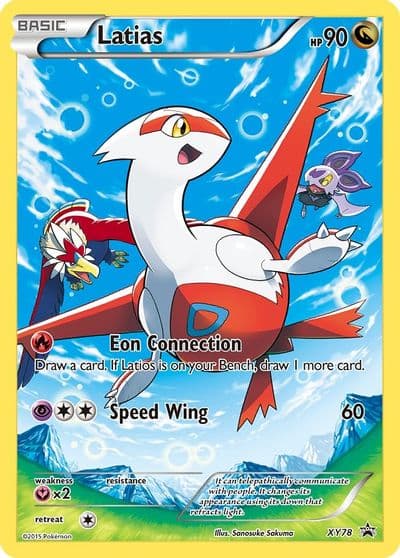 Latias (Full Art Promo) XY Promos Pokemon card
