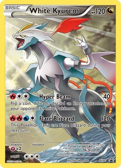 White Kyurem (Full Art Promo) XY Promos Pokemon card