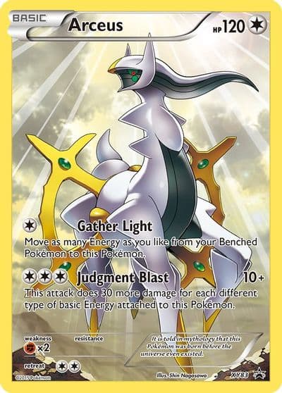 Arceus - XY83 XY Promos Pokemon card