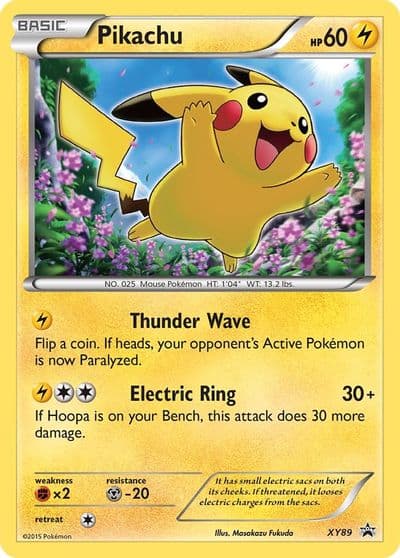 Pikachu (Collector Chest) XY Promos Pokemon card